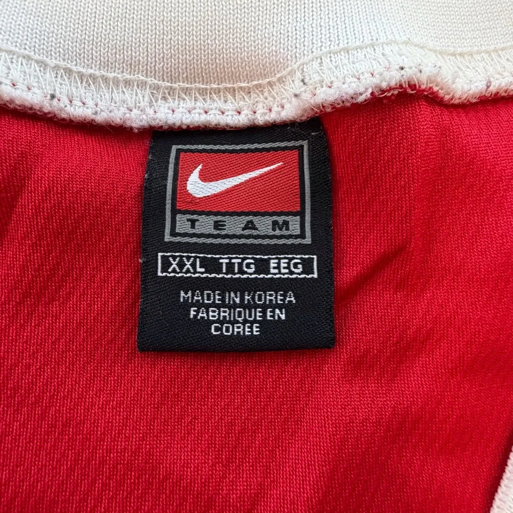 VTG‎ Nike Elite Ohio State OSU #10 basketball jersey red white men’s XXL